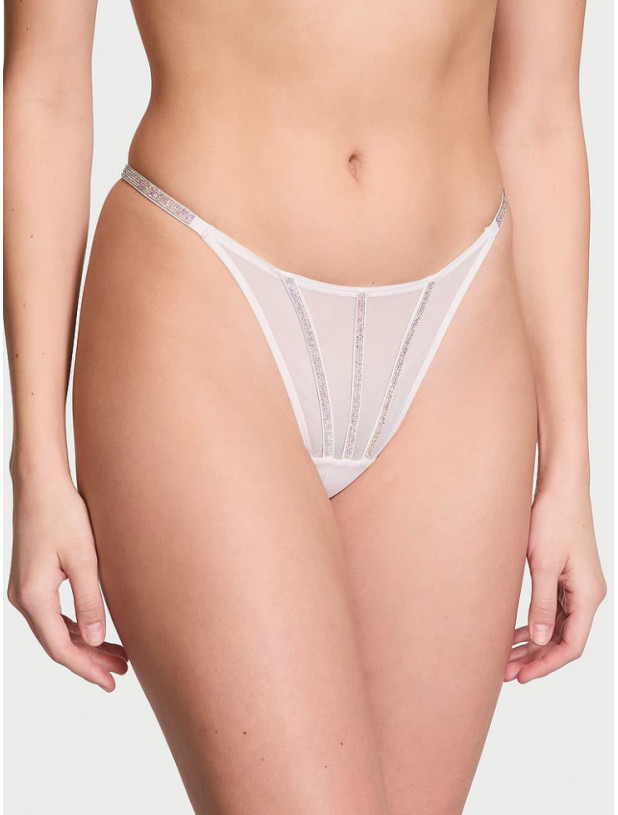 Комплект Білизни Victoria's Secret Very Sexy Sheer Shine Low-Cut Demi Bra & Very Sexy Sheer Shine Thong Panty_4