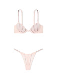 Комплект Білизни Victoria's Secret Very Sexy Sheer Shine Low-Cut Demi Bra & Very Sexy Sheer Shine Thong Panty_1