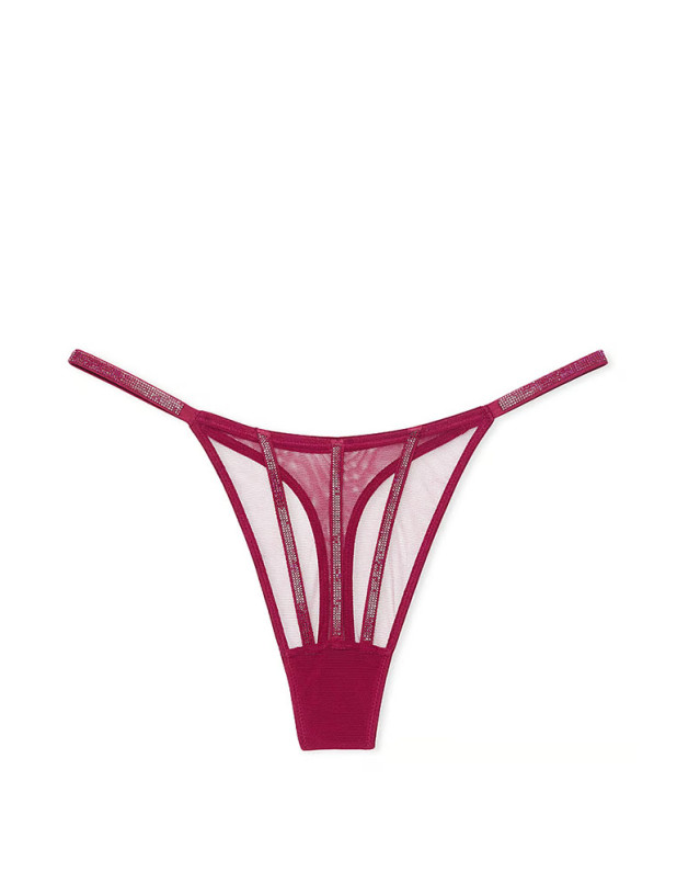 Комплект Білизни Victoria's Secret Very Sexy Sheer Shine Low-Cut Demi Bra & Very Sexy Sheer Shine Thong Panty_7