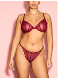 Комплект Білизни Victoria's Secret Very Sexy Sheer Shine Low-Cut Demi Bra & Very Sexy Sheer Shine Thong Panty_4
