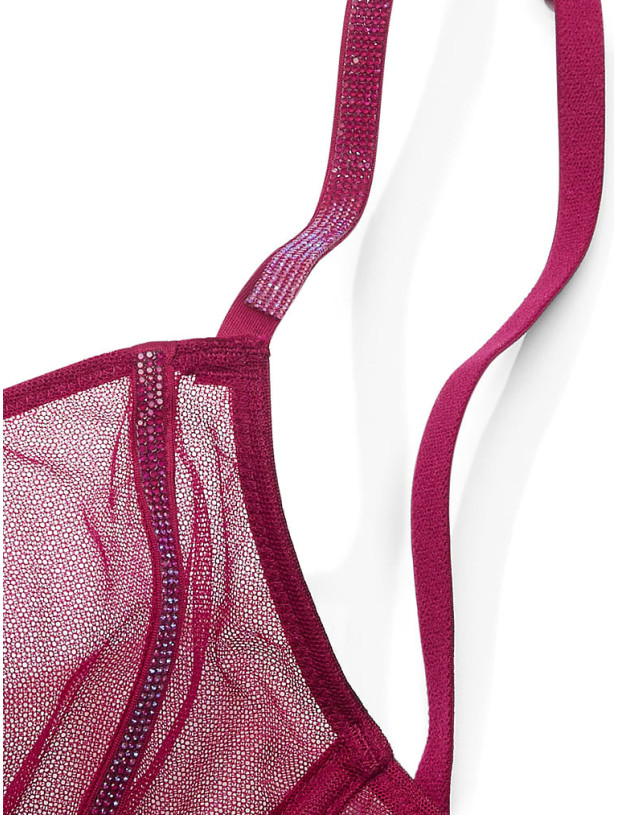 Комплект Білизни Victoria's Secret Very Sexy Sheer Shine Low-Cut Demi Bra & Very Sexy Sheer Shine Thong Panty_6