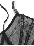 Комплект Білизни Victoria's Secret Very Sexy Sheer Shine Low-Cut Demi Bra & Very Sexy Sheer Shine Thong Panty_5