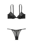 Комплект Білизни Victoria's Secret Very Sexy Sheer Shine Low-Cut Demi Bra & Very Sexy Sheer Shine Thong Panty_2