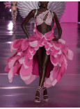 Комплект білизни Victoria's Secret Dream Angels Twinkle Lace One-Shoulder Monowire Bra & Twinkle Strap Lace V-String Panty_3