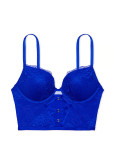 Комплект Білизни Victoria's Secret Very Sexy Bombshell Strappy Fishnet Lace Push-Up Corset Top & Lace-Trim Thong Panty_4