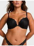Комплект Білизни Victoria's Secret Very Sexy Bombshell Add-2-Cups Rose Lace Push-Up Bra & Adjustable String Thong Panty_4