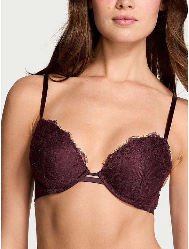 Комплект Білизни з Мереживом Victoria's Secret Very Sexy Rose Lace Push-Up Bra & Rose Lace High-Leg Cheeky Panty_4