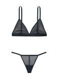 Комплект Білизни зі Стразами Victoria's Secret Very Sexy Ziggy Glam Shine Fishnet Triangle Bralette & Ziggy Glam Shine Fishnet Adjustable V-String Panty_2