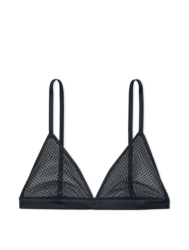 Комплект Білизни зі Стразами Victoria's Secret Very Sexy Ziggy Glam Shine Fishnet Triangle Bralette & Ziggy Glam Shine Fishnet Adjustable V-String Panty_3