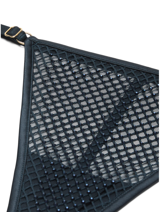 Комплект Білизни зі Стразами Victoria's Secret Very Sexy Ziggy Glam Shine Fishnet Triangle Bralette & Ziggy Glam Shine Fishnet Adjustable V-String Panty_8