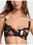 Комплект Білизни Victoria's Secret Very Sexy Atelier Victoria's Secret Satin Lace Trim Lightly Lined Balconette Bra & Atelier Satin Lace Trim Tanga Panty_1