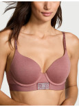 Комплект Білизни Victoria's Secret The T-shirt Shine Patch Push-Up Perfect Shape Bra & Logo Cotton Shine Patch Thong Panty_7