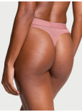 Комплект Білизни Victoria's Secret The T-shirt Shine Patch Push-Up Perfect Shape Bra & Logo Cotton Shine Patch Thong Panty_6