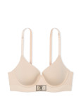 Комплект Білизни Victoria's Secret The T-shirt Shine Patch Lightly Lined Demi Bra & Logo Cotton Shine Patch Thong Panty_5