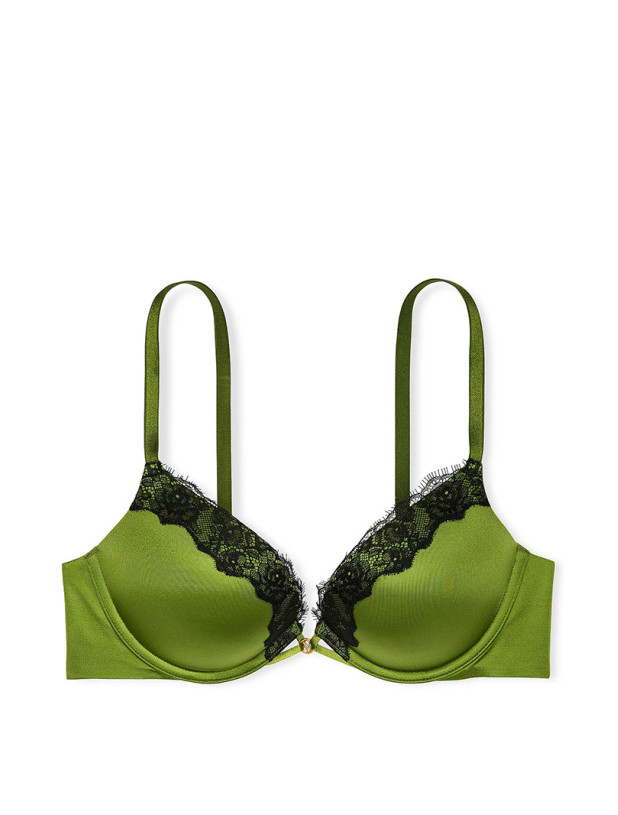 Комплект Білизни Victoria's Secret Very Sexy Bombshell Add-2-Cups Push-Up Bra & Lace-Trim High-Leg Adjustable V-String Panty_2