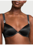 Комплект Белья со Стразами Victoria's Secret Very Sexy Scattered Shine Strap Lightly Lined Low-Cut Demi Bra & Scattered Shine Strap Smooth Thong Panty_1