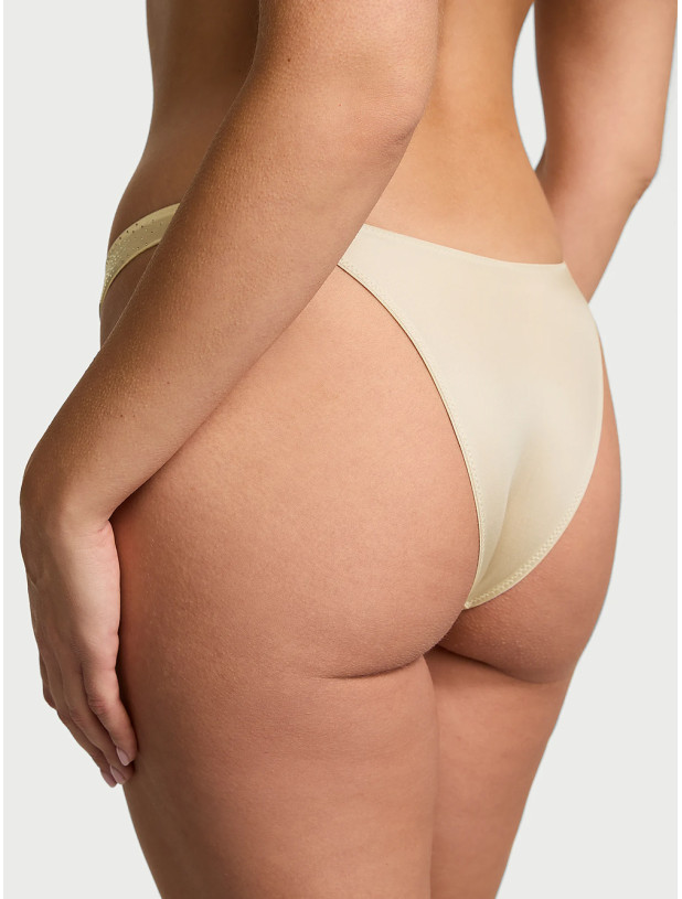 Комплект Білизни зі Стразами Victoria's Secret Very Sexy Scattered Shine Strap Lightly Lined Low-Cut Demi Bra & Scattered Shine Strap Brazilian Panty_9