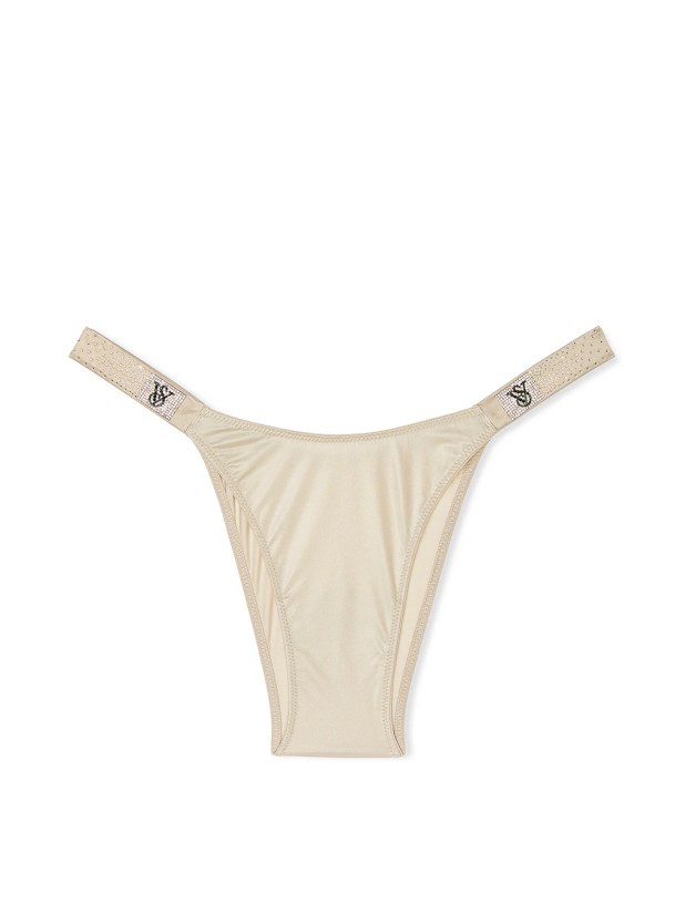 Комплект Білизни зі Стразами Victoria's Secret Very Sexy Scattered Shine Strap Lightly Lined Low-Cut Demi Bra & Scattered Shine Strap Brazilian Panty_6