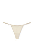 Комплект Білизни зі Стразами Victoria's Secret Very Sexy Scattered Shine Strap Lightly Lined Low-Cut Demi Bra & Scattered Shine Strap V-String Panty_5