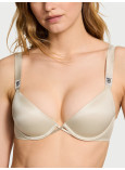 Комплект Білизни зі Стразами Victoria's Secret Very Sexy Scattered Shine Strap Lightly Lined Low-Cut Demi Bra & Scattered Shine Strap V-String Panty_3