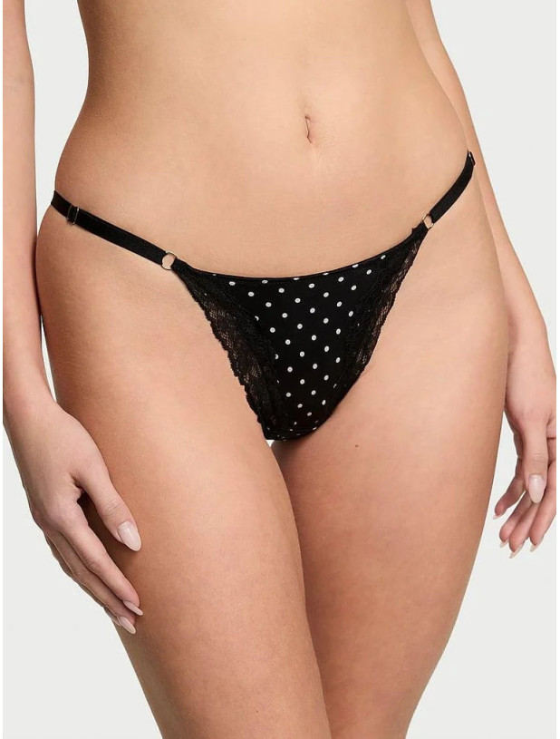 Комплект Білизни Пуш-ап Victoria's Secret Very Sexy Push-Up Bra & Lace-Trim High-Leg Adjustable V-String Panty_4