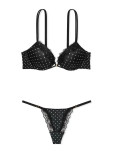 Комплект Білизни Пуш-ап Victoria's Secret Very Sexy Push-Up Bra & Lace-Trim High-Leg Adjustable V-String Panty_8