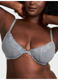 Комплект Білизни Victoria's Secret Very Sexy Sheer Shine Rose Unlined Low-Cut Demi Bra & Very Sexy Sheer Shine Rose String Bikini Panty_3