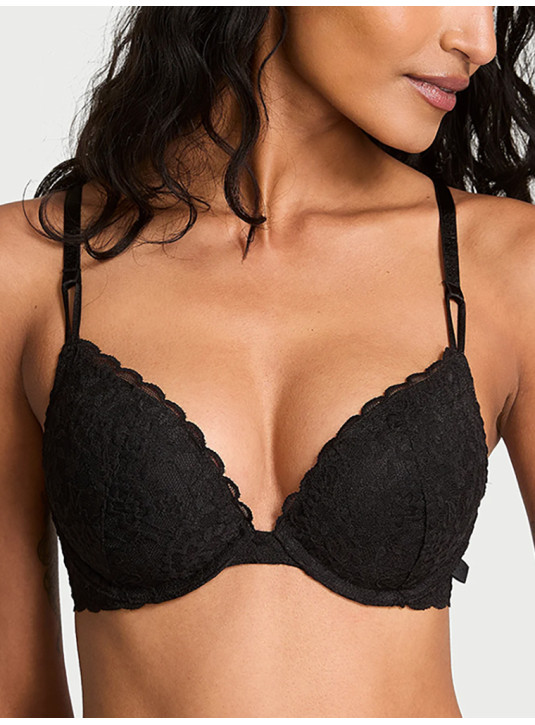 Комплект Білизни Victoria's Secret Sexy Tee Sophia Lace Push-Up Bra & Lace Thong Panty