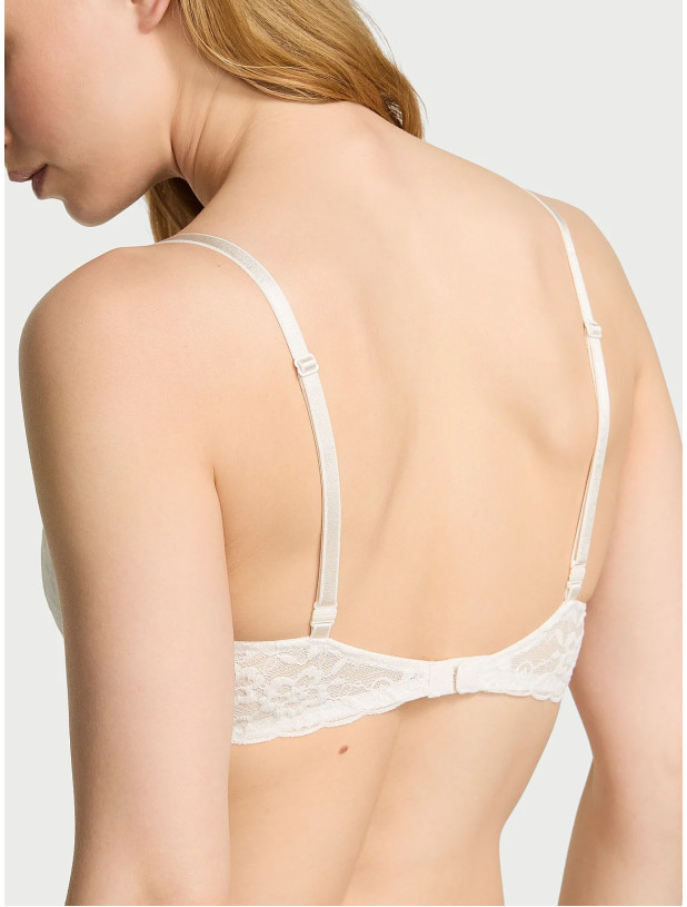 Комплект Білизни Victoria's Secret Sexy Tee Lacie Wireless Push-Up Bra & The Lacie Lace Thong Panty_2