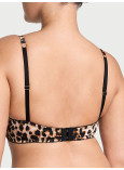 Комплект Білизни Victoria's Secret Very Sexy Rose Lace & Satin Unlined Plunge Demi Bra & Very Sexy Rose Lace-Trim Strappy Cut-Out V-String Panty_3