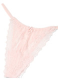 Комплект Белья с Кружевом Victoria's Secret Sexy Tee Sheer Heritage Unlined Demi Bra Top & Lacie Sheer Heritage String Thong Panty_6
