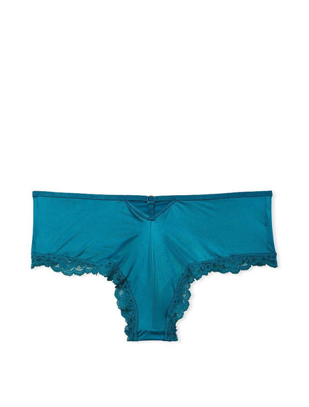 Комплект Білизни зі Стразами Victoria's Secret Very Sexy Shine Strap Lace Push-Up Corset Top & Lace-trim Cheeky Panty_9