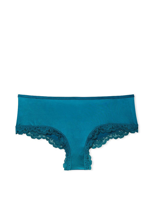 Комплект Білизни зі Стразами Victoria's Secret Very Sexy Shine Strap Lace Push-Up Corset Top & Lace-trim Cheeky Panty_8