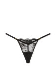 Комплект Білизни Victoria's Secret Very Sexy Fishnet Lace Unlined Low-Cut Demi Bra & Lace Adjustable V-String Panty_5