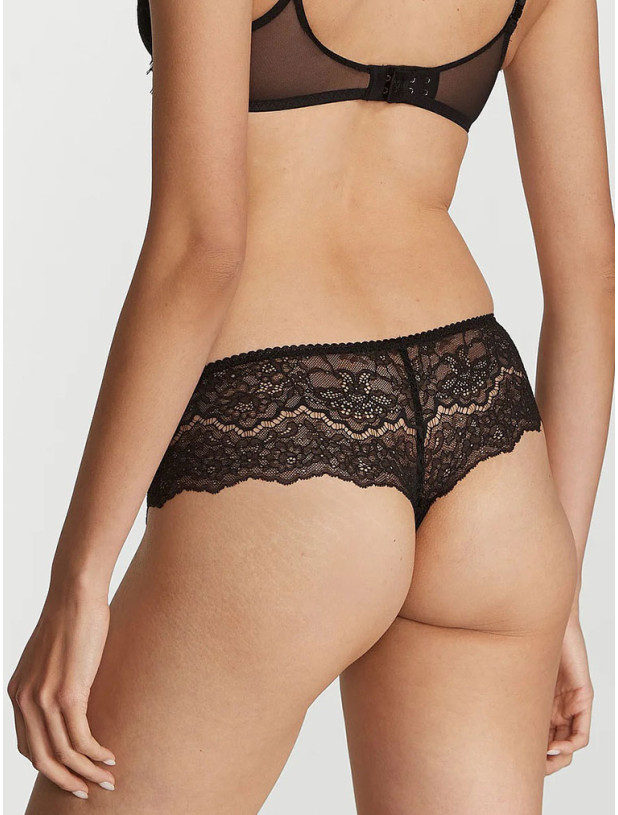 Комплект Білизни Victoria's Secret Dream Angels Wicked Unlined Smooth Balconette Bra & Lace Hipster Thong Panty_7