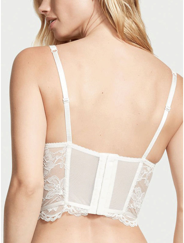 Комплект Білизни зі Стразами Victoria's Secret Very Sexy Bombshell Add-2-Cups Push-Up Corset Top & Cheekini Panty_5