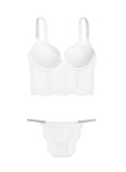 Комплект Білизни зі Стразами Victoria's Secret Very Sexy Bombshell Add-2-Cups Push-Up Corset Top & Cheekini Panty_2