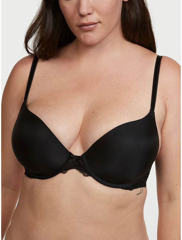 Комплект Білизни Victoria's Secret Dream Angels Lightly-Lined Full Coverage Bra & Floral Lace Thong Panty_4