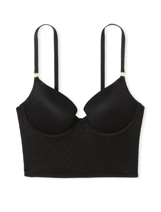 Комплект Білизни з Корсетом Victorias Secret Very Sexy Icon by Victoria's Secret Push-Up Corset Top & Lace Adjustable String Thong Panty_9
