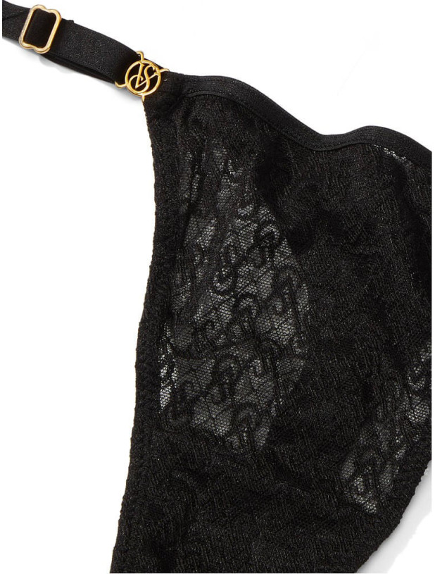 Комплект Білизни з Корсетом Victorias Secret Very Sexy Icon by Victoria's Secret Push-Up Corset Top & Lace Adjustable String Thong Panty_12