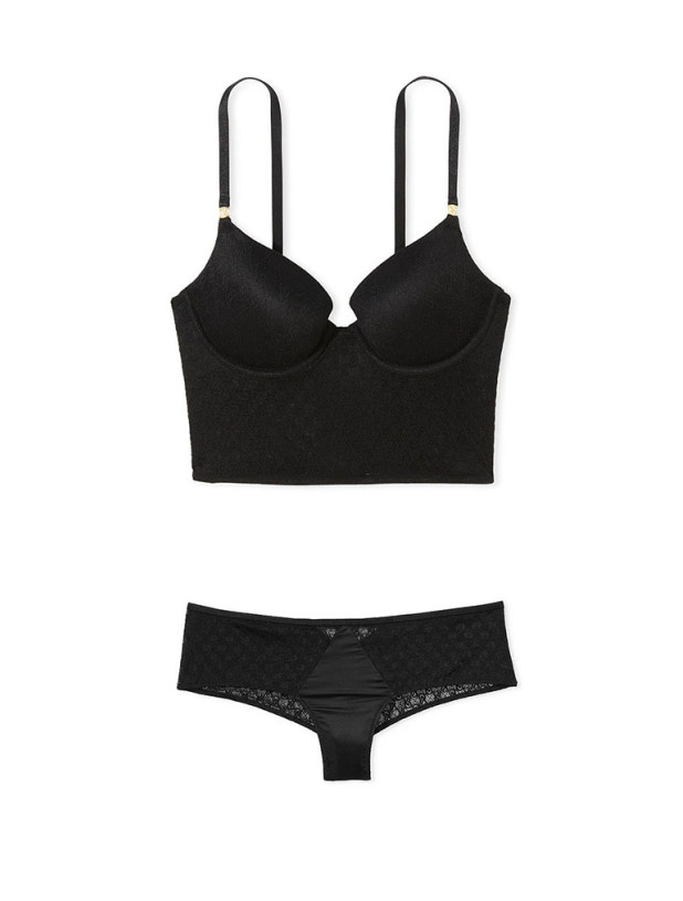 Комплект Білизни з Корсетом Victorias Secret Very Sexy Icon by Victoria's Secret Push-Up Corset Top & Lace Cheeky Panty_3
