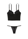 Комплект Білизни з Корсетом Victorias Secret Very Sexy Icon by Victoria's Secret Push-Up Corset Top & Lace Adjustable String Thong Panty_8