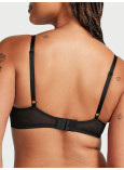 Комплект Білизни зі Стразами Victoria's Secret Very Sexy Shine Strappy Unlined Lace Low-Cut Demi Bra & Shine Strap Cutout Back Brazilian Panty_4