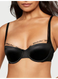 Комплект Білизни Victoria's Secret Very Sexy Smooth Logo Embroidery Lightly Lined Balconette Bra & Logo Embroidery Adjustable Thong Panty_5