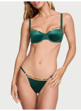 Комплект Білизни Victoria's Secret Very Sexy Smooth Logo Embroidery Lightly Lined Balconette Bra & Logo Embroidery Adjustable Thong Panty_1