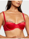 Комплект Білизни Victoria's Secret Very Sexy Smooth Logo Embroidery Lightly Lined Balconette Bra & Logo Embroidery Adjustable Thong Panty_2