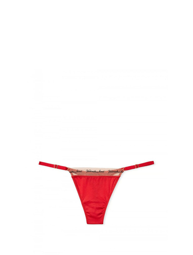 Комплект Білизни Victoria's Secret Very Sexy Smooth Logo Embroidery Lightly Lined Balconette Bra & Logo Embroidery Adjustable Thong Panty_7