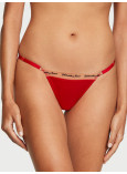 Комплект Білизни Victoria's Secret Very Sexy Smooth Logo Embroidery Lightly Lined Balconette Bra & Logo Embroidery Adjustable Thong Panty_4