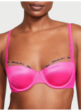 Комплект Білизни Victoria's Secret Very Sexy Smooth Logo Embroidery Lightly Lined Balconette Bra & Logo Embroidery Adjustable Thong Panty_2
