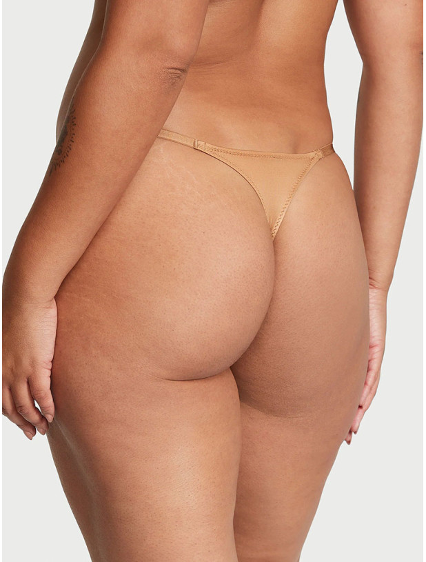 Комплект Білизни Victoria's Secret Very Sexy Smooth Logo Embroidery Lightly Lined Balconette Bra & Logo Embroidery Adjustable Thong Panty_7